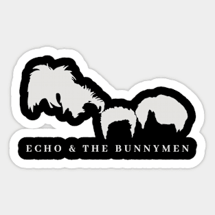 echo and the bunnymen face / Sticker